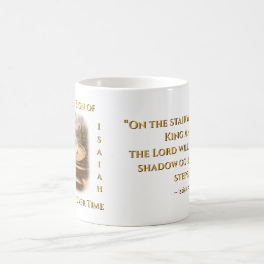 The Shadow Moves Backward – Biblical Miracle Kaffeetasse (Mittel)