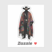 The Shadow Poncho Aufkleber (Blatt)