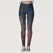 The Shadow & Stardust Scorpio Leggings (Vorderseite)