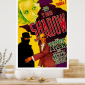 The Shadow - Vintages Filmposter von 1933 Poster (Küche)