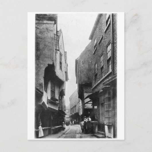 The Shambles 1901 Postkarte (Vorderseite)