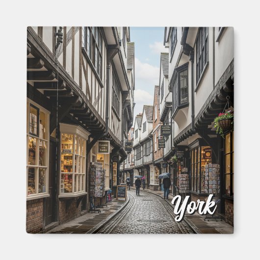 The Shambles in York England Magnet (Vorne)