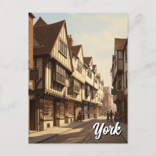 The Shambles in York England Postkarte