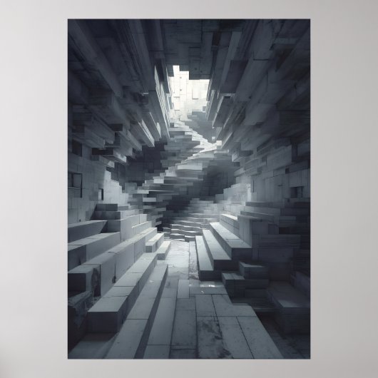 The Shape of Collapsed Steps × The Shape of Layere Poster (Vorne)
