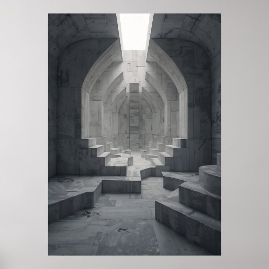 The Shape of Hollow Arches × The Shape of Fragment Poster (Vorne)