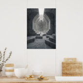 The Shape of Hollow Arches × The Shape of Fragment Poster (Küche)