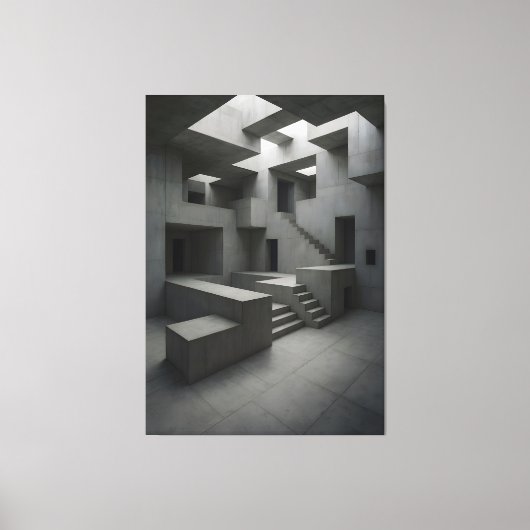 The Shape of Silent Blocks × The Shape of Withheld Leinwanddruck (Vorderseite)