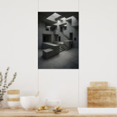 The Shape of Silent Blocks × The Shape of Withheld Poster (Küche)