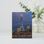 The Shard Christmas Lights, London UK Postcard Postkarte (Stehend Vorderseite)