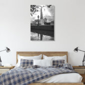 The Shard, London UK 20 x 30 Zoll Leinwanddruck (Insitu (Schlafzimmer))