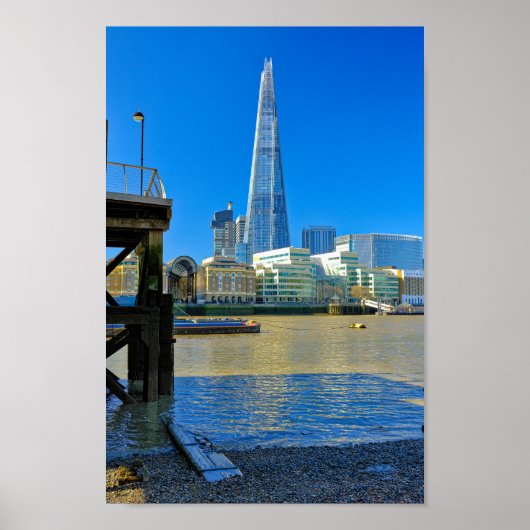The Shard, London UK - 8 x 12" Poster (Vorne)