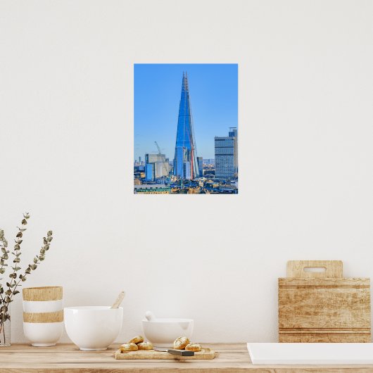 The Shard, London UK Poster (Küche)