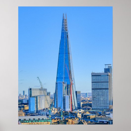 The Shard, London UK Poster (Vorne)