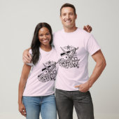 The Sharp Edge | Old-School Barber Flash Grafik T T-Shirt (Unisex)