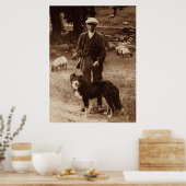 "The Shepherd"~Border Collie Poster (Küche)