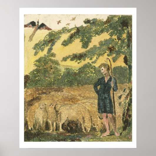 The Shepherd, from 'Songs of Innocence', 1789 (col Poster (Vorne)