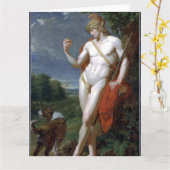 The Shepherd Paris Fine Art Greetings Card Karte (Gelbe Blume)