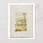 'The Shepherd', Platte 15 von 'Songs of Innocence' Postkarte (Vorderseite)