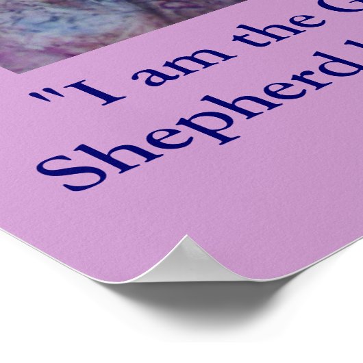 The Shepherd" Poster (Ecke)