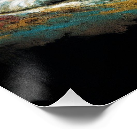 The Shih Tzu Dog - Composition 002 Poster (Ecke)