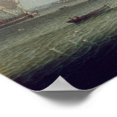 The Ship Favorite - Robert Salmon Fine Art Poster (Ecke)
