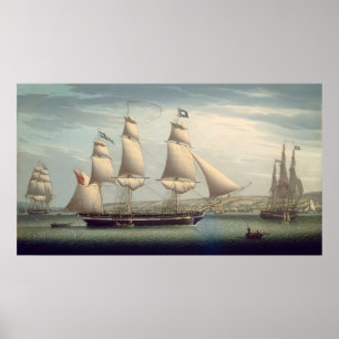 The Ship Favorite - Robert Salmon Fine Art Poster