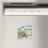 'The Ship Inn (Fowey)' Magnet (In Situ (Geschirrspüler))