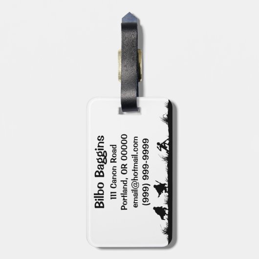 THE SHIRE™ GEPÄCKANHÄNGER (Rückseite vertikal)