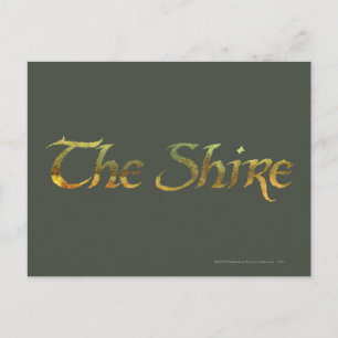THE SHIRE™ Name Textured Postkarte