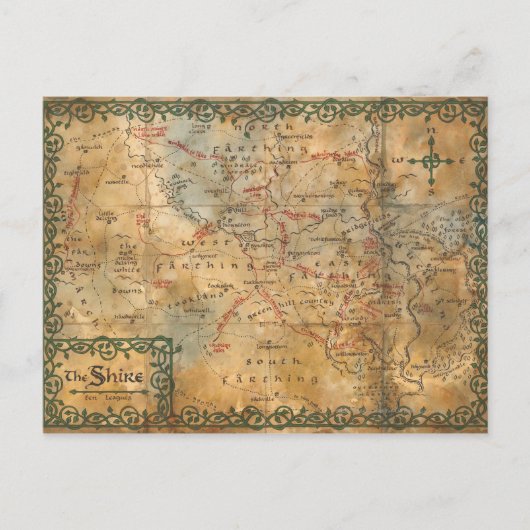 THE SHIRE™ POSTKARTE (Vorderseite)