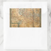 THE SHIRE™ RECHTECKIGER AUFKLEBER (Tasche)