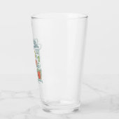 THE SHIRE™ Wasserfarben-Collage-Grafik Glas (Links)