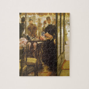 The Shop Girl von James Tissot, viktorianische Fei Puzzle
