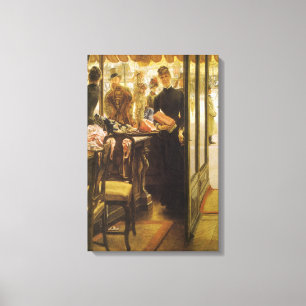 The Shop Girl von James Tissot, Viktorianische Kun Leinwanddruck