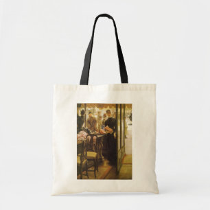 The Shop Girl von James Tissot, Viktorianische Kun Tragetasche