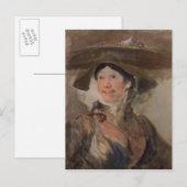 The Shrimp Girl, c.1745 Postkarte (Vorne/Hinten)