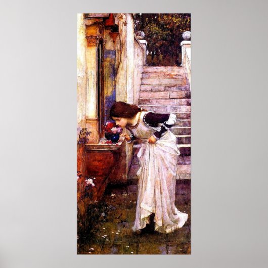 The Shrine by John William Waterhouse Poster (Vorne)