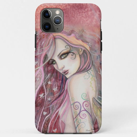 The Shy Flirt Fairy Fantasy Art von Molly Harrison Case-Mate iPhone Hülle (Rückseite)