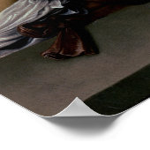 The Sick Bacchus, 1591 Poster (Ecke)