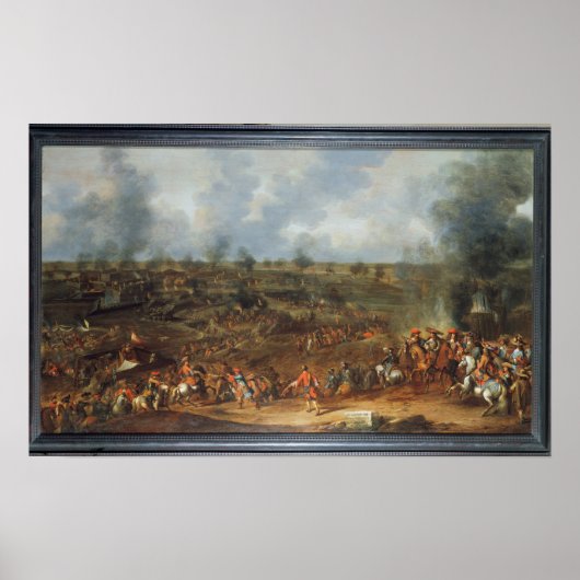 The Siege of Namur, 1692, 18th century Poster (Vorne)