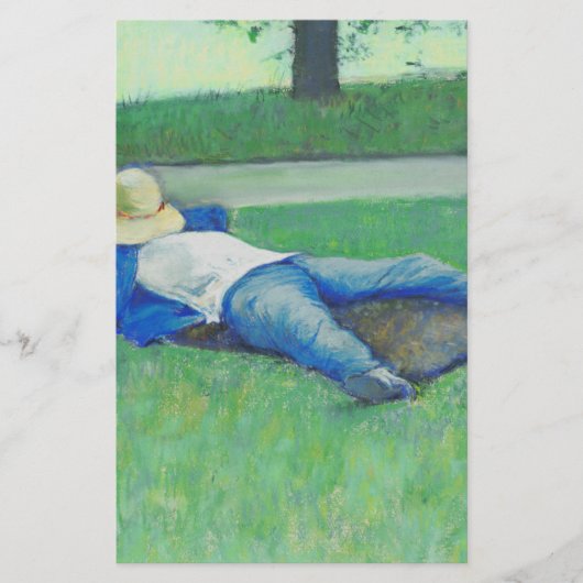 The Siesta (von Gustave Caillebotte) Briefpapier (Vorderseite)