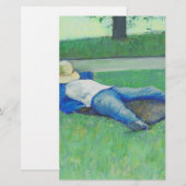 The Siesta (von Gustave Caillebotte) Briefpapier (Vorne/Hinten)