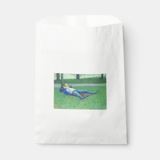 The Siesta (von Gustave Caillebotte) Geschenktütchen (Vorderseite)
