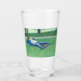 The Siesta (von Gustave Caillebotte) Glas