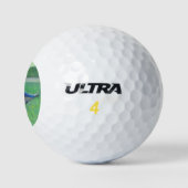 The Siesta (von Gustave Caillebotte) Golfball (Logo)