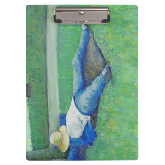 The Siesta (von Gustave Caillebotte) Klemmbrett (Vorderseite)