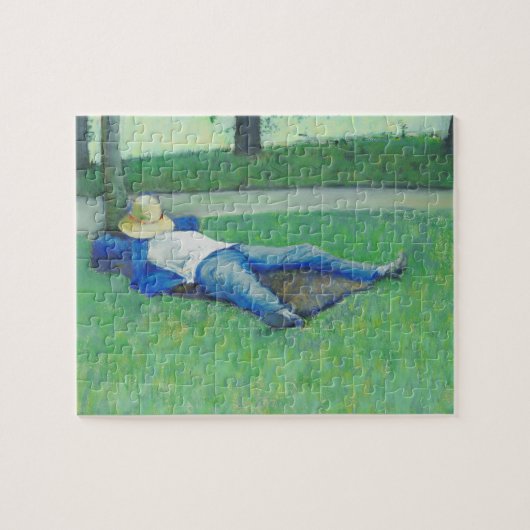 The Siesta (von Gustave Caillebotte) Puzzle (Horizontal)