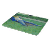 The Siesta (von Gustave Caillebotte) Schneidebrett (Ecke)