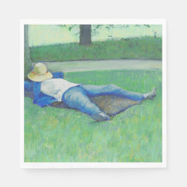 The Siesta (von Gustave Caillebotte) Serviette