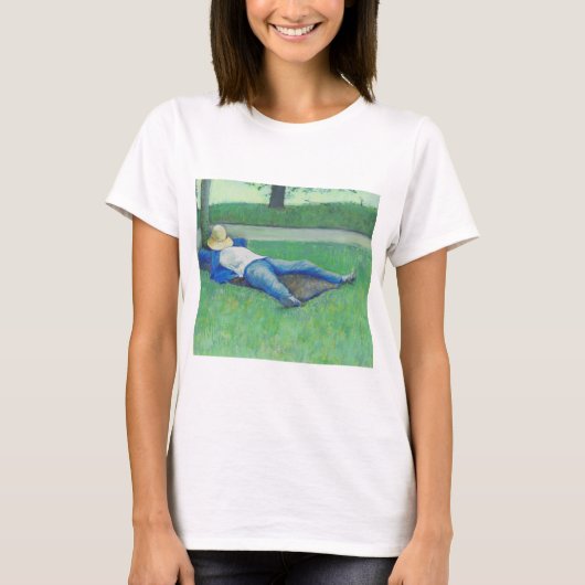 The Siesta (von Gustave Caillebotte) T-Shirt (Vorderseite)